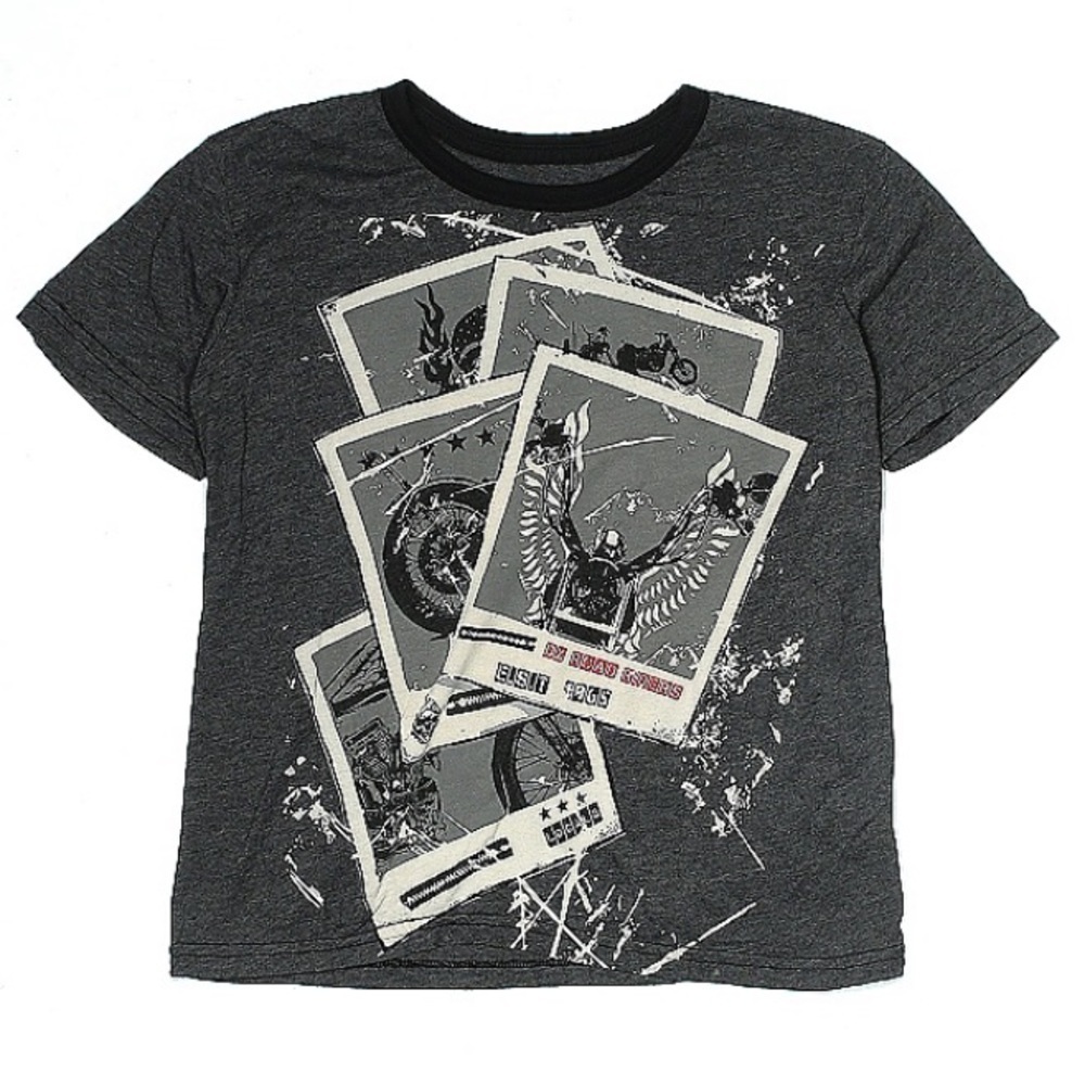 DX xtreme short sleeve graphic t-shirt small kids play clothes casual